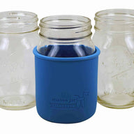 Silicone Sleeve for Regular Mouth Pint 16oz Mason Jars