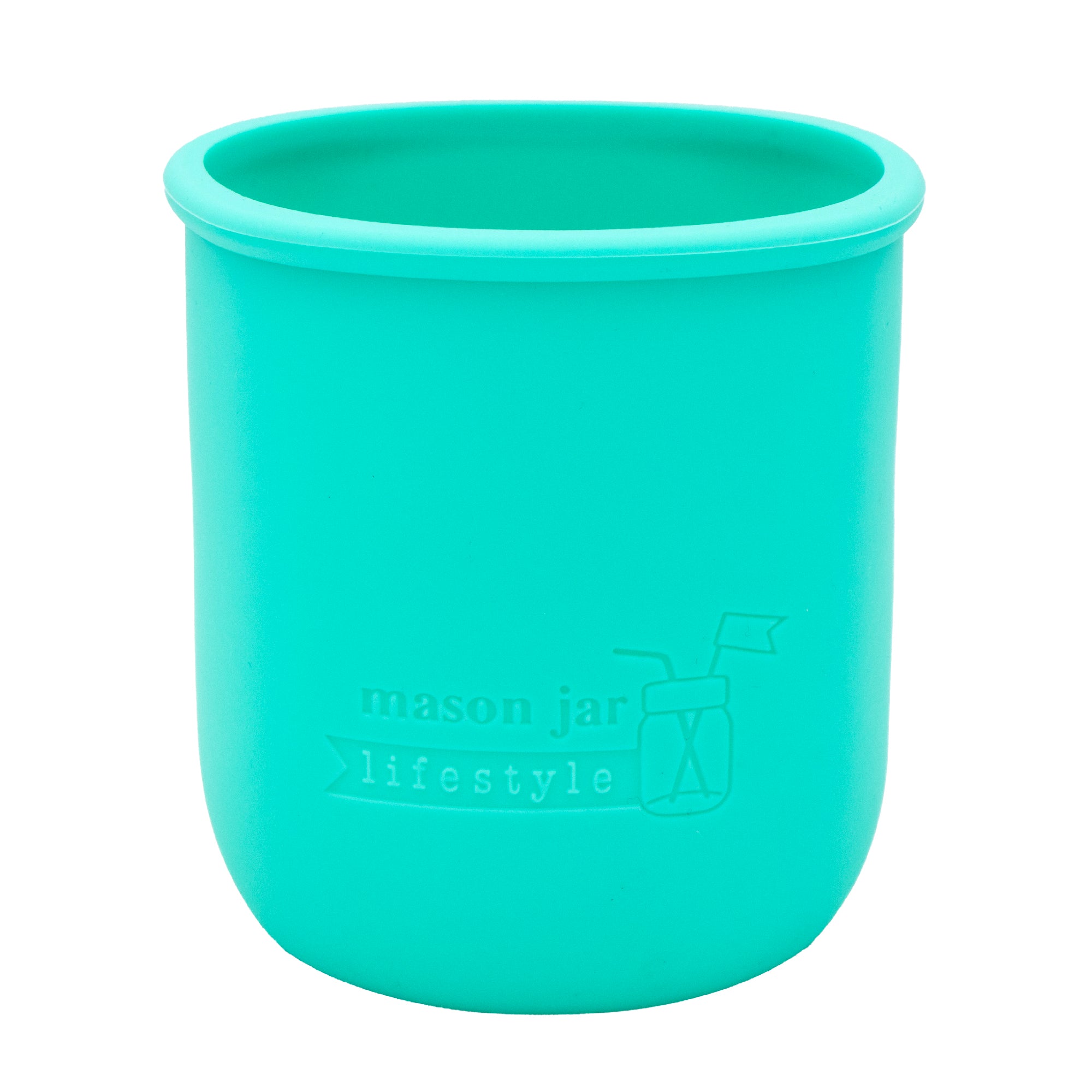 Silicone Sleeve for Regular Mouth Pint 16oz Mason Jars