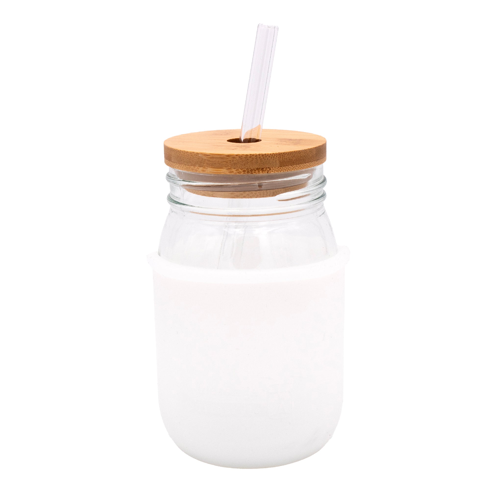 Silicone Sleeve for Regular Mouth Pint 16oz Mason Jars