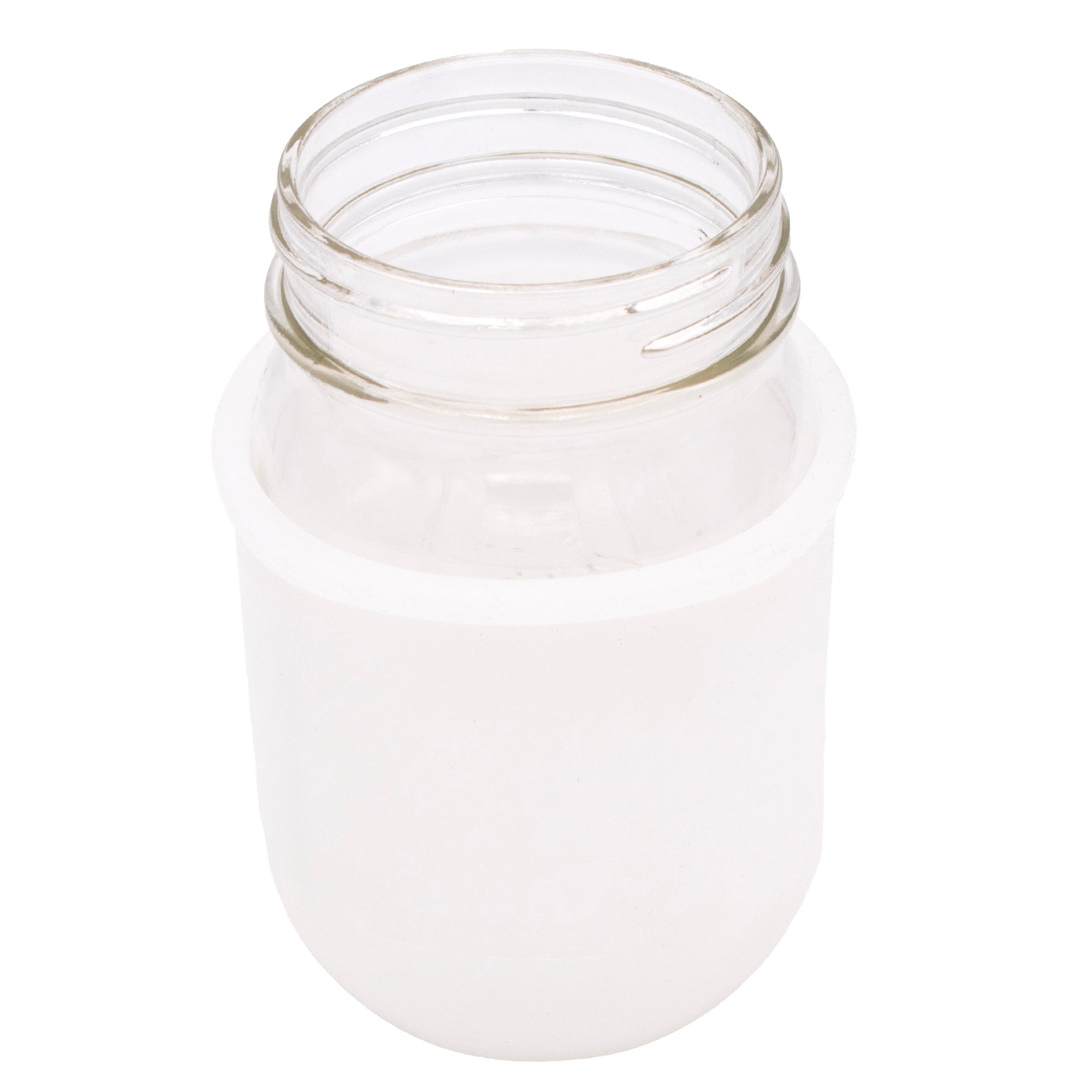 Silicone Sleeve for Regular Mouth Pint 16oz Mason Jars