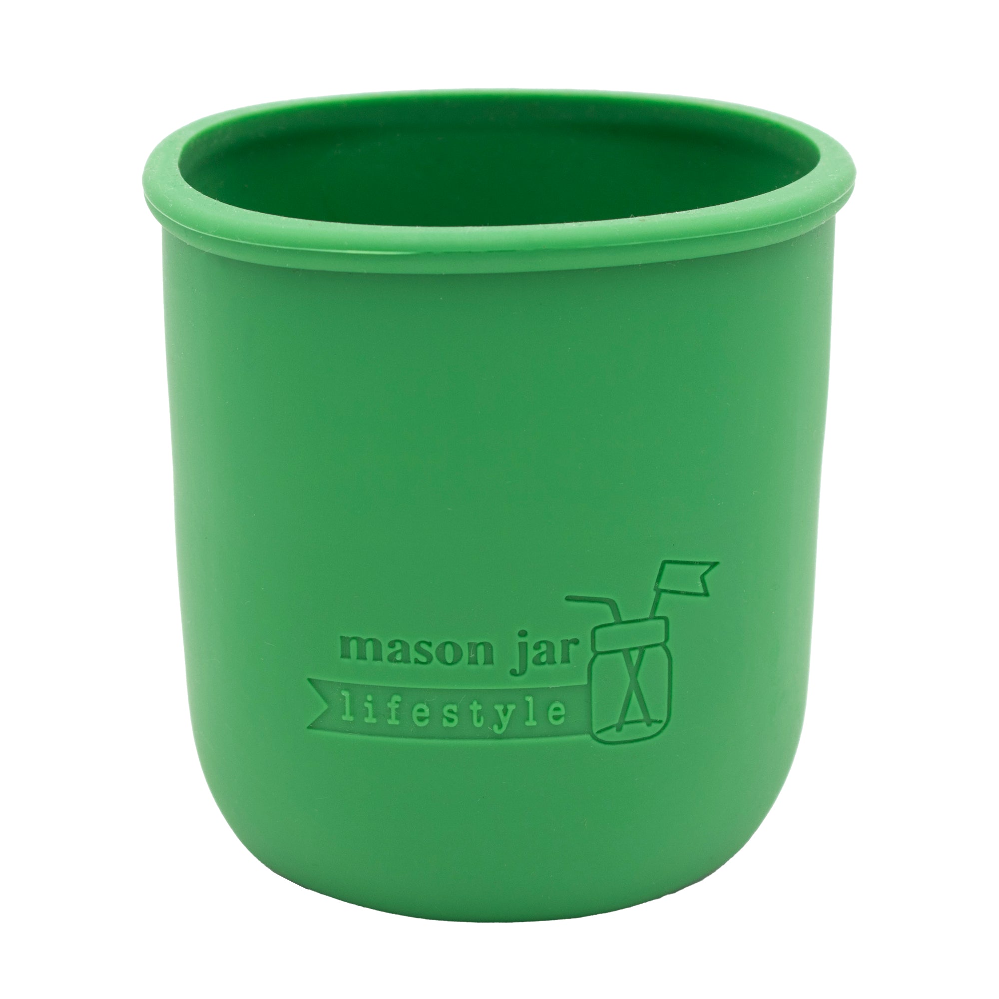 Silicone Sleeve for Regular Mouth Pint 16oz Mason Jars