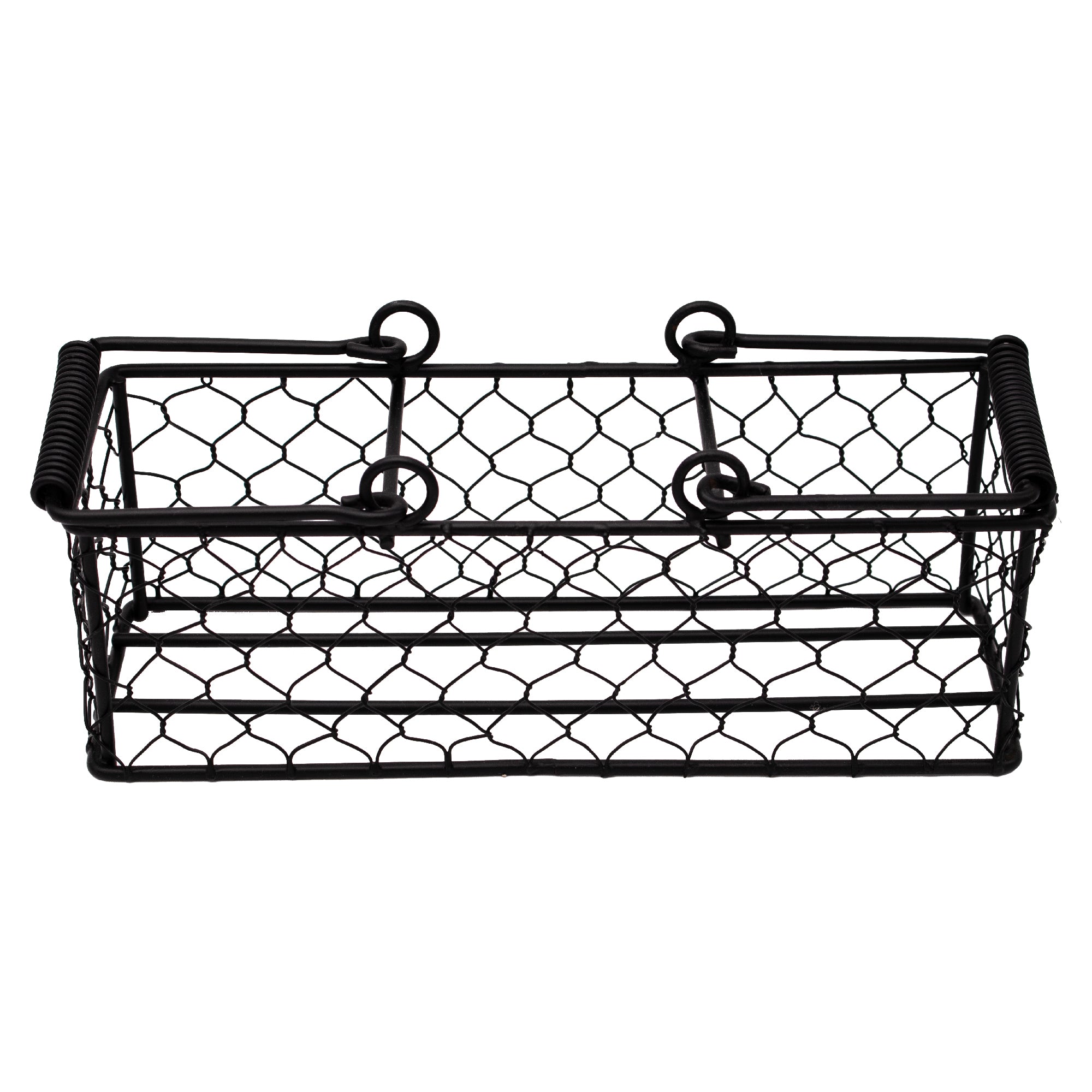 Chicken Wire Caddy for 3 Pint Mason Jars