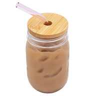 mason-jar-lifestyle-bamboo-straw-hole-tumbler-lids-regular-mouth-medium-bent-pink-glas-straw-iced-milk-tea-coffee