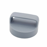 Gray Plastic Handle Canister Lid for Regular Mouth Mason Jars