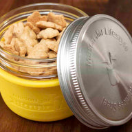 Silicone Sleeve for Wide Mouth Half Pint 8oz Mason Jars