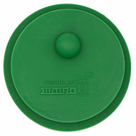 leaf green silicone fermentation valve lid for wide mouth mason jars