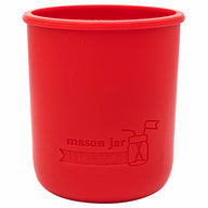 Silicone Sleeve for Wide Mouth Pint 16oz Mason Jars