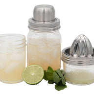 Stainless Steel Juicer Lid for Wide Mouth Mason Jars