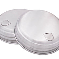 wide mouth aluminum sugar dispensing lids
