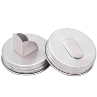 Aluminum Grain Dispenser Lid for Mason Jars
