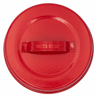 Red Enamel Handle Canister Lid for Wide Mouth Mason Jars