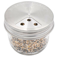 Stainless Steel Spice Shaker Lid for Wide Mouth Mason Jars