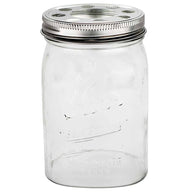 Hand Cut Open Bottom Mason Jar for Lighting Shade or Crafts