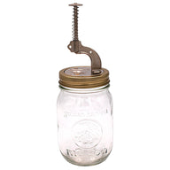 Tony's Push Button Cherry Pitter for Regular Mouth Mason Jars
