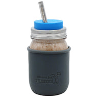 Tossware BPA-Free Plastic Stackable Regular Mouth Mason Jar
