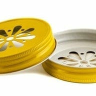 Daisy Lids for Regular Mouth Mason Jars
