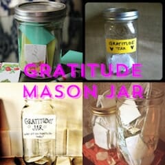 Gratitude Mason Jar