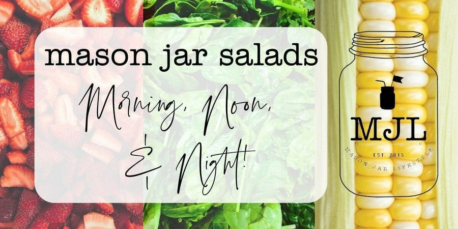 Mason Jar Salads Blog Header