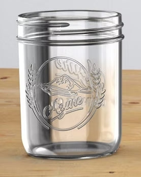 Azure Standard Wide Mouth 16oz Pint Mason Jar