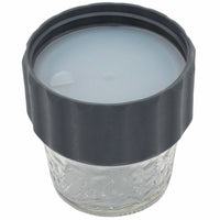 2-in-1 Lid to Connect Two Regular Mouth Mason Jars 2 Pack