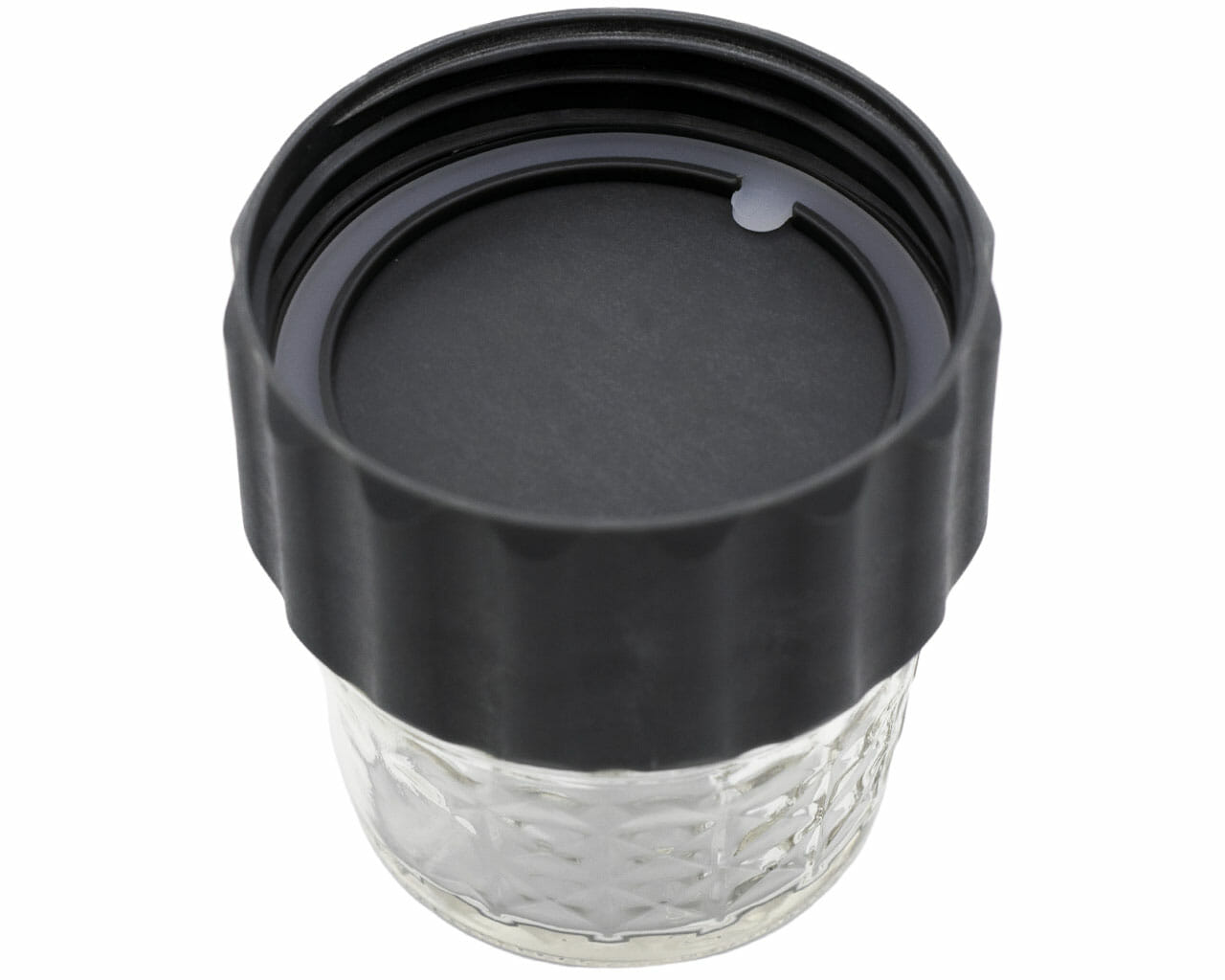 2-in-1 Lid to Connect Two Regular Mouth Mason Jars