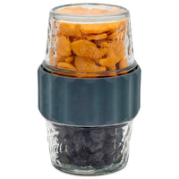 2-in-1 Lid to Connect Two Regular Mouth Mason Jars 2 Pack