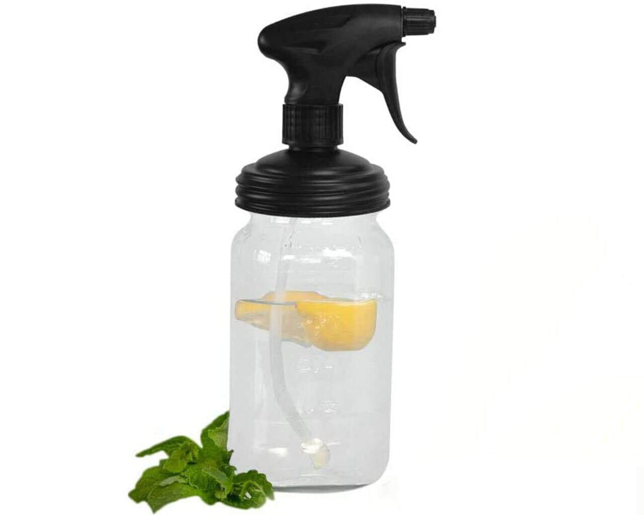 Adapta Cap Sprayer Lid for Regular Mouth Mason Jars