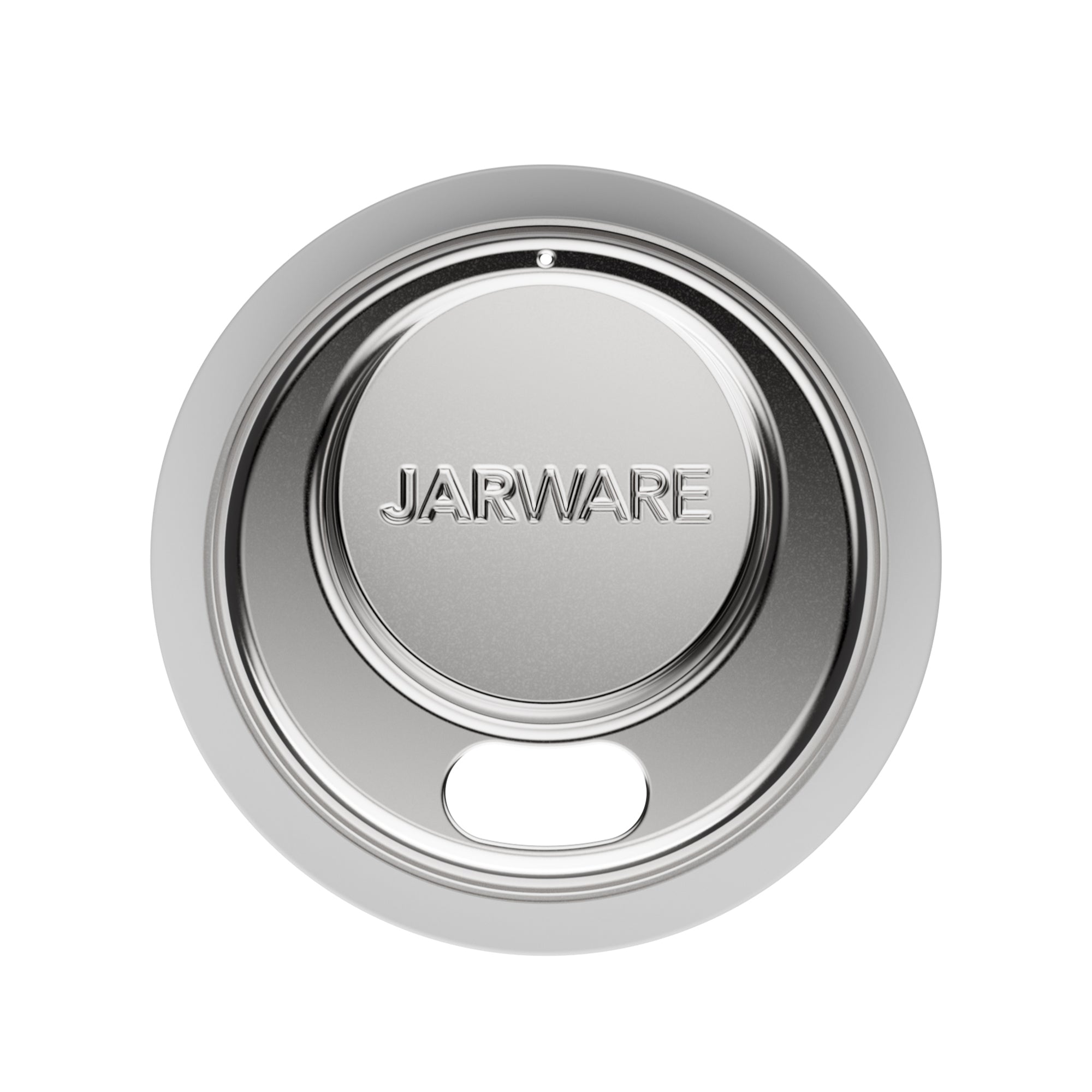 The product from Jarware is just the lid insert, and this shows the rubber seal around the edge of the lid insert.