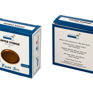 regular mouth copper flat lids in retail box