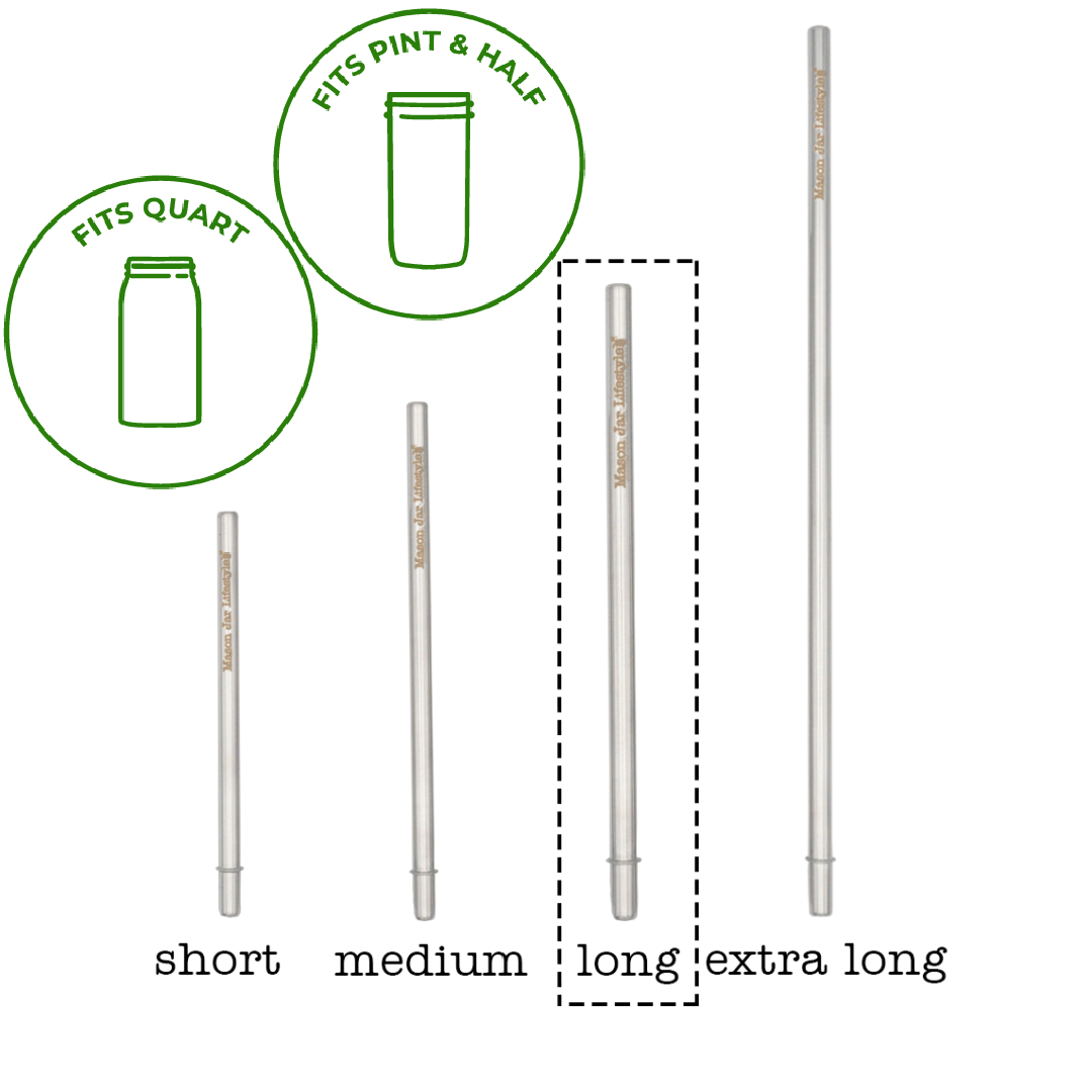 Copy of Individual Straws for Mason Jars