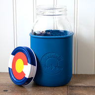 Colorado Laser Engraved Deep Blue 32oz Quart Sleeve *Limited Edition*