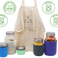 Organic Cotton String Mesh Market Produce Bag