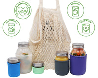 Organic Cotton String Mesh Market Produce Bag