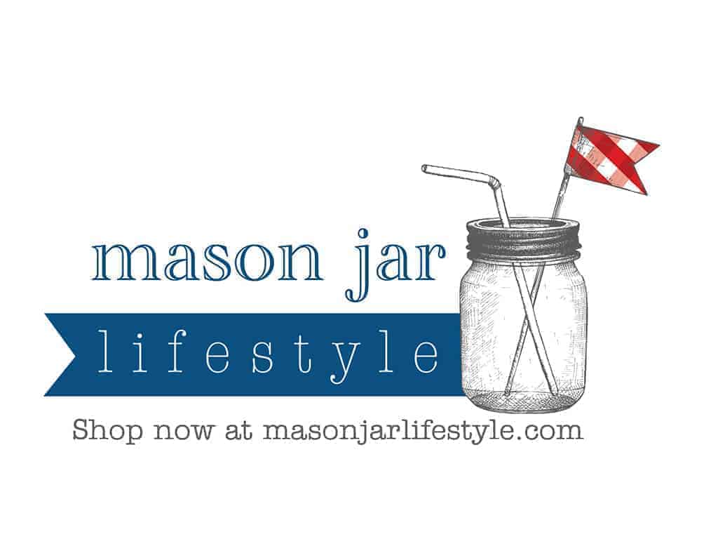 Mason Jar Lifestyle logo with website