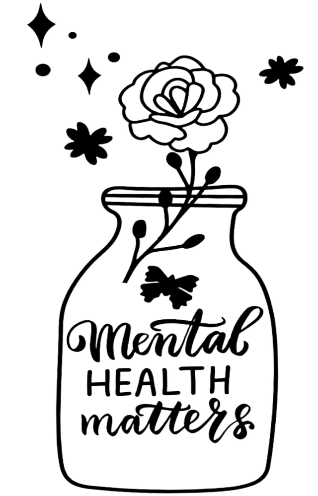 "Mental Health Matters" Laser Engraved Silicone Sleeve