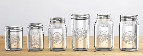 Azure Standard Wide Mouth 16oz Pint Mason Jar
