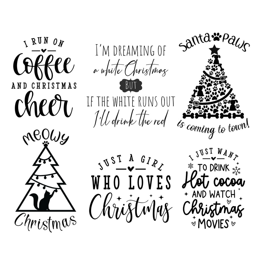 Humorous Christmas Laser Engraved Sleeves
