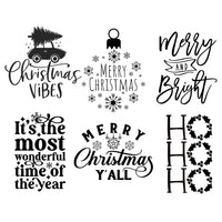 Christmas Laser Engraved Sleeves