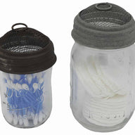 colonial-tin-works-screen-dome-lid-regular-mouth-ball-kerr-mason-jar-brown-barn-roof-cotton-swabs