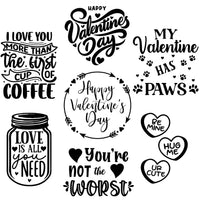 Valentine's Day Laser Engraved Sleeves