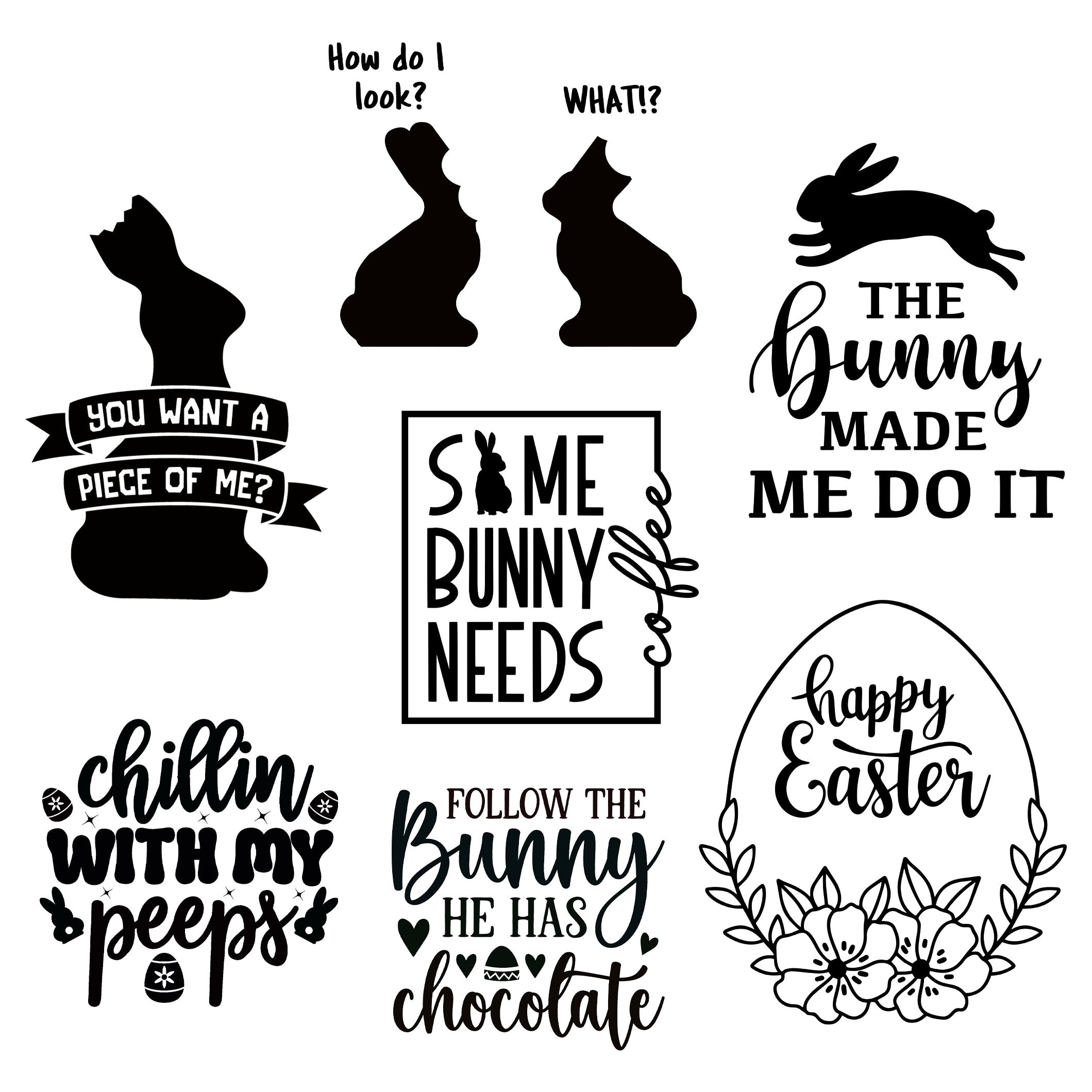 Easter Laser Engraved Sleeves