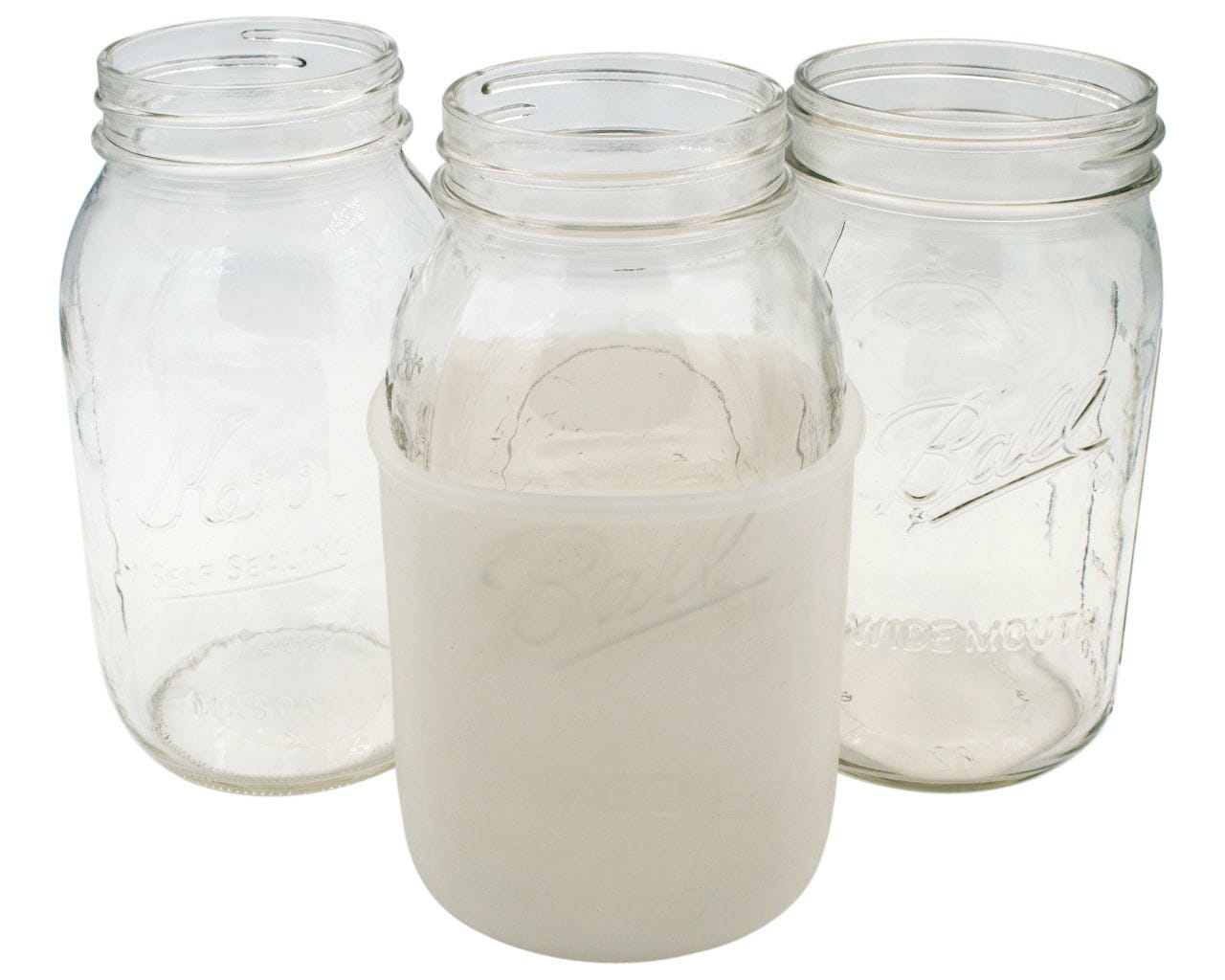 Silicone Sleeve for Quart 32oz Mason Jars