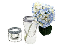 Galvanized Metal Band with Chain for Regular and Wide Mouth Mason Jars