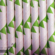 Random 24 Pack Paper Straws