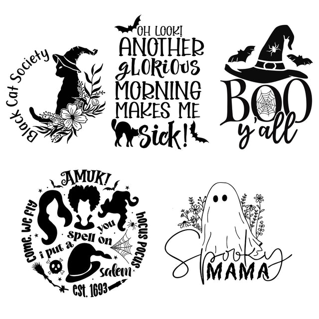 Halloween Laser Engraved Sleeves Pt.2