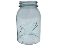 Hand Cut Open Bottom Mason Jar for Lighting Shade or Crafts