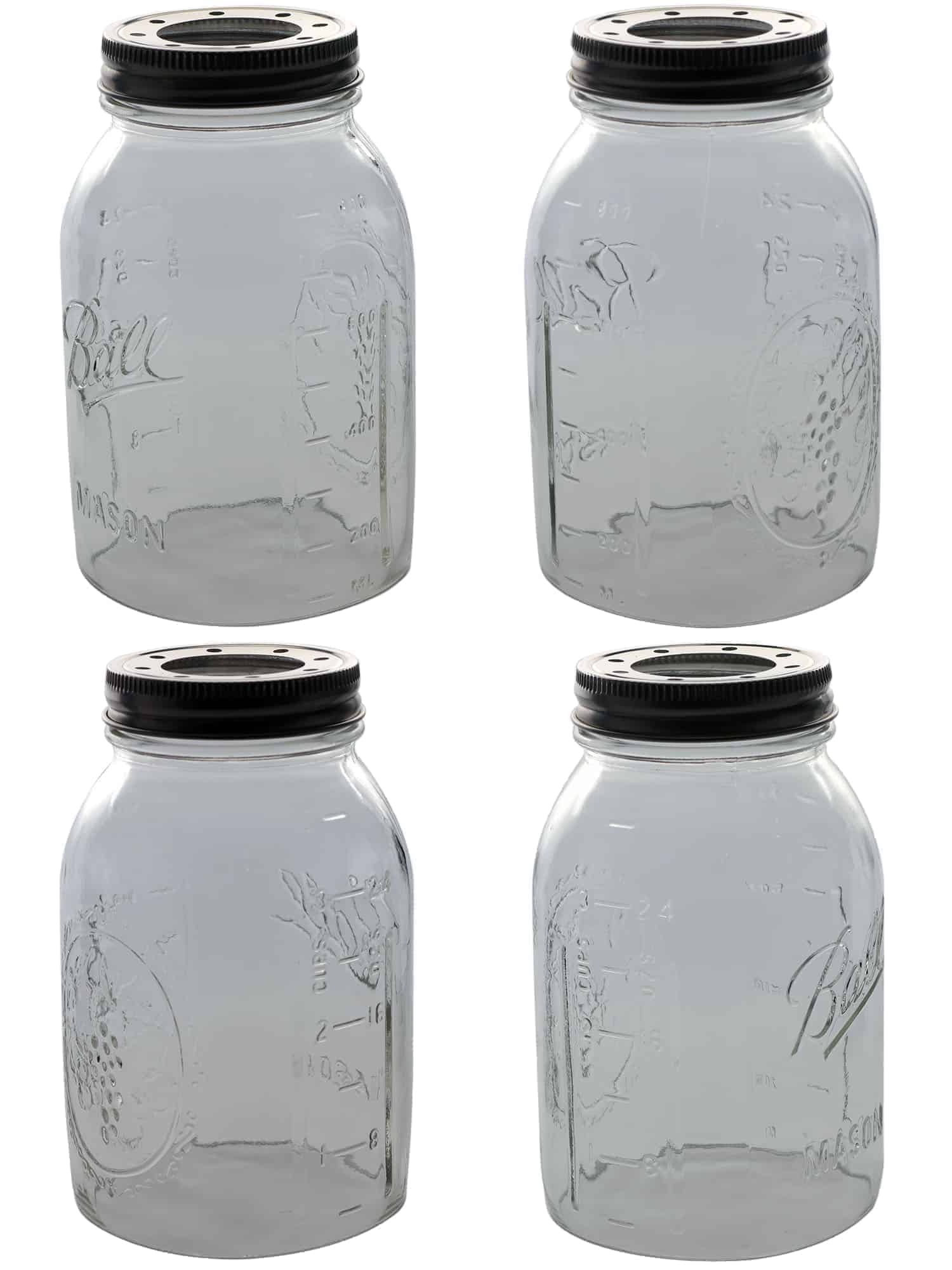 hand-cut-open-bottom-ball-mason-jar-regular-mouth-quart-four-views-lighting-lid