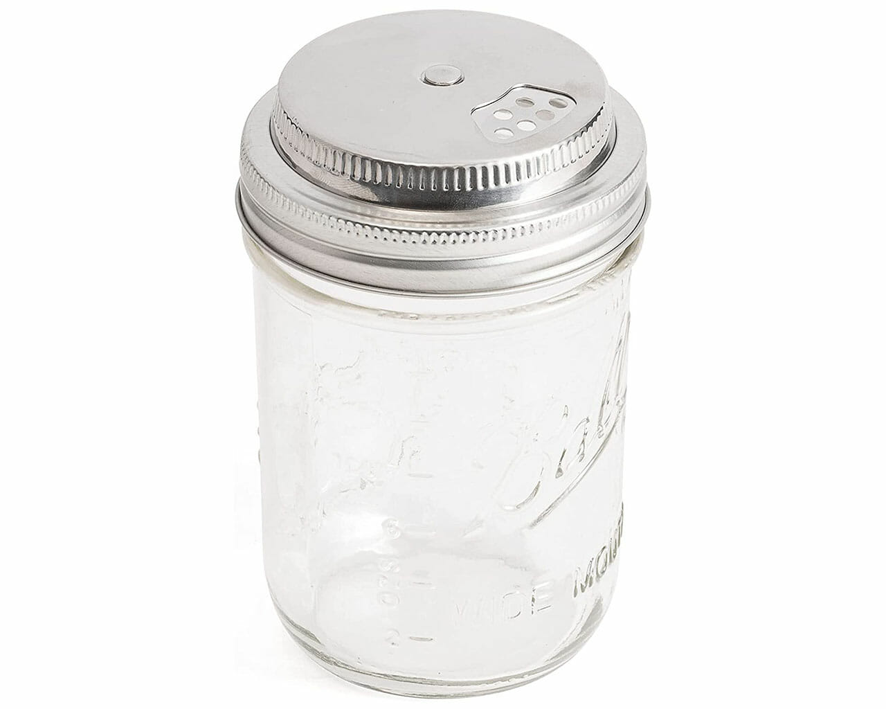 Jarware Stainless Steel Spice Shaker Lid for Mason Jars