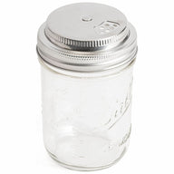jarware stainless steel spice lids for wide mouth mason jars