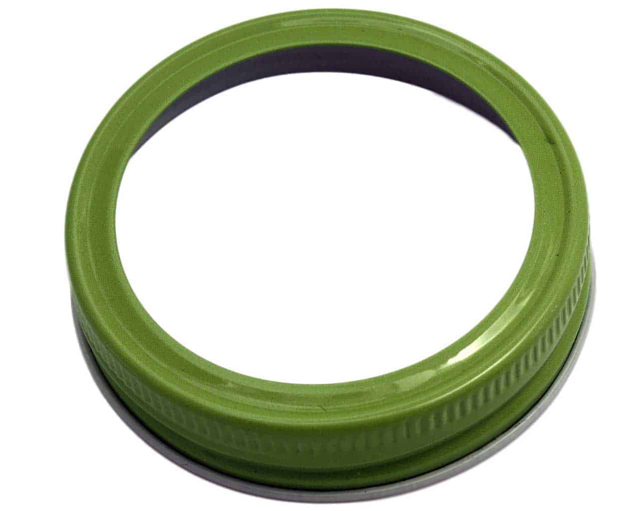 Painted Bands / Rings for Regular Mouth Mason Jars 5 Pack